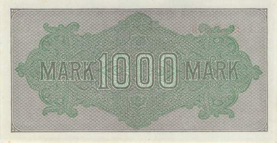 1000 Mark 1922 ro.75f OM